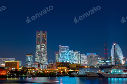 Preview: Night View Of Yokohama Minatomirai