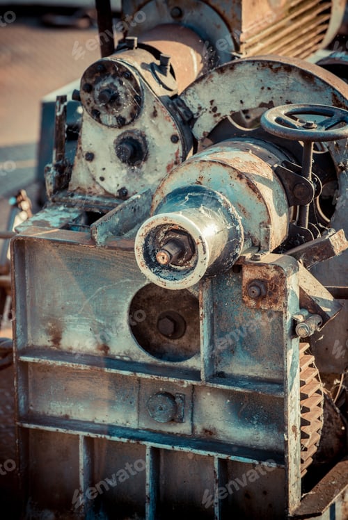 Preview: Machine In The Workplace, Old Mechanical Power