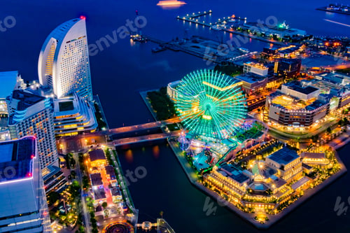 Preview: View From Minatomirai And Yokohama Seen From The Observatory
