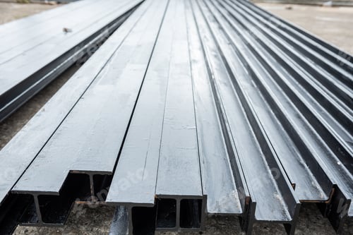 Preview: Construction Materials Steel For Building A Large Structure Or House