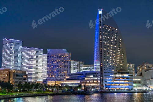 Preview: Night View Of Yokohama Minato Mirai