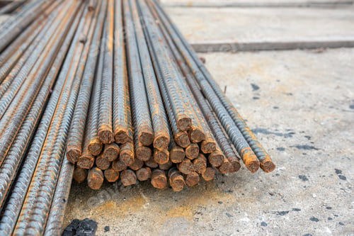 Preview: Construction Materials Steel For Building A Large Structure Or House