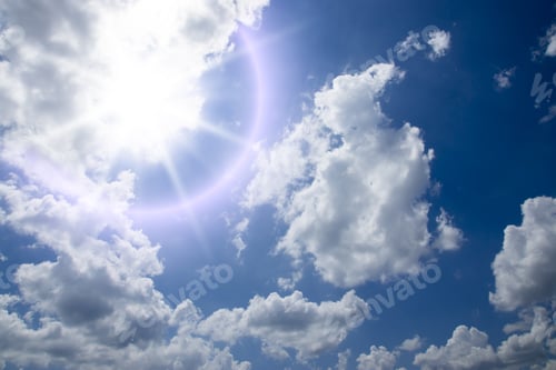 Preview: Blue Sky With White Could