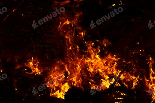 Preview: The Movement Of The Flames In The Dark