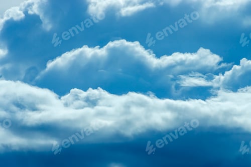 Preview: Beautiful Cloud On The Sky Background.
