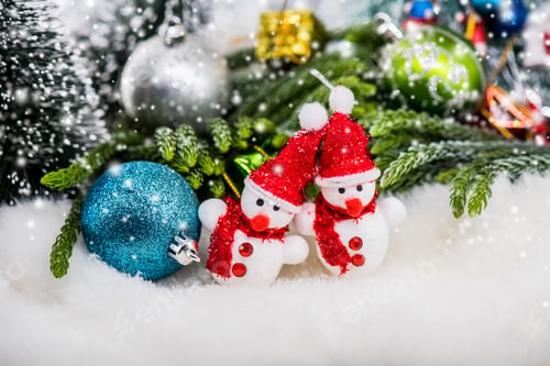 Preview: Merry Christmas And Happy New Year, Winter Concept