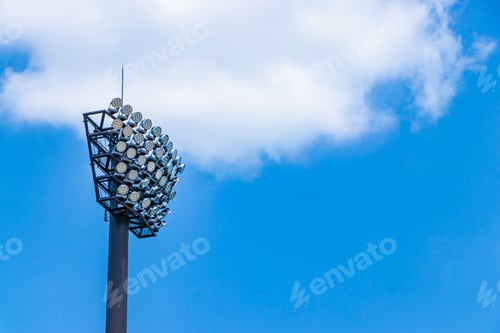 Preview: Early Summer Blue Sky And Ground Lighting