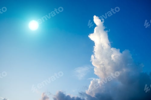 Preview: Blue Sky With White Could