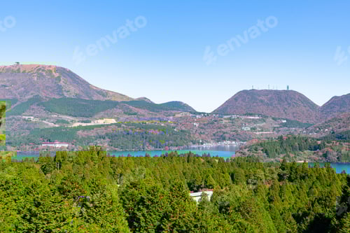 Preview: Ashinoko In Hakone Town, Kanagawa Prefecture In Autumn