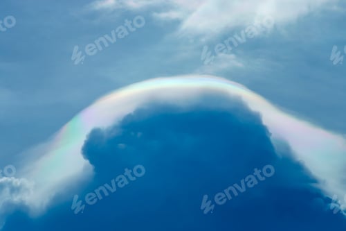 Preview: Beautiful Cloud On The Sky Background.