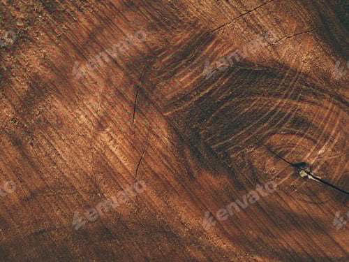 Preview: Close Up Brown Wood Texture Background In Vintage Tone.