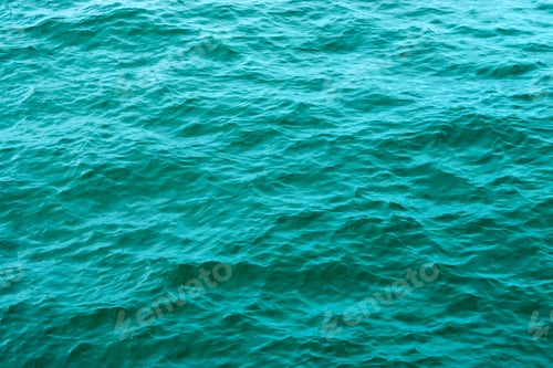 Preview: Green Water Surface Of The Sea.