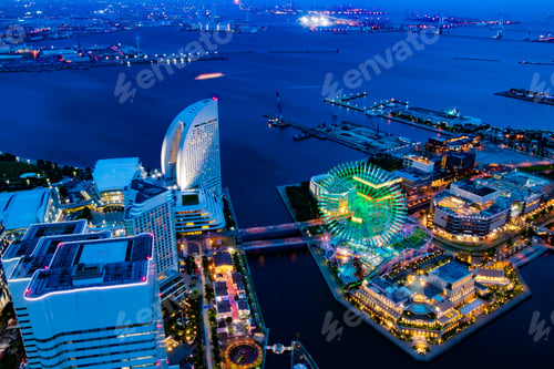 Preview: View From Minatomirai And Yokohama Seen From The Observatory