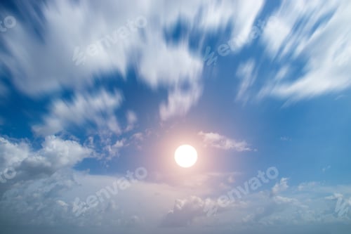 Preview: Blue Sky With White Could