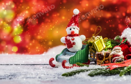 Preview: Christmas And Happy New Year, Winter Concept