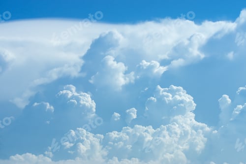Preview: Heaven Cloud With Blue Sky Background.