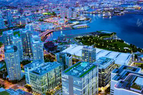 Preview: View From Minatomirai And Yokohama Seen From The Observatory