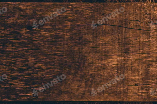 Preview: Close Up Of Old Brown Wood Background In Deep Vintage Color.