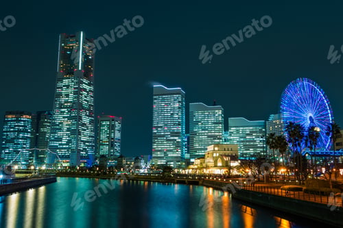 Preview: A Beautiful Night View Of Minato Mirai