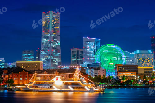 Preview: Night View Of Yokohama Minato Mirai