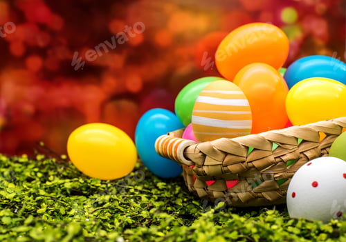 Preview: Happy Easter Day, Bunny And Egg, Christians Worldwide Celebrate