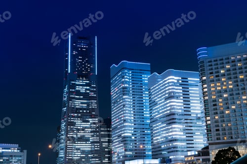 Preview: Night View Of Yokohama Minatomirai