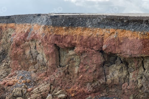 Preview: The Layers Of Road. Un-Focus Image