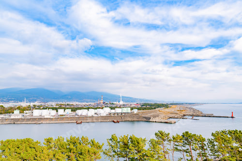 Preview: Scenery Of Tagonoura Minato Park, Fuji City, Shizuoka Prefecture