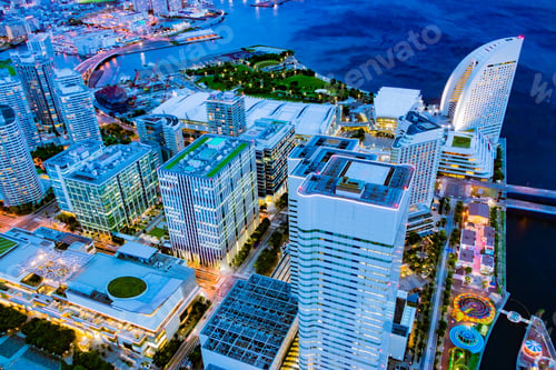 Preview: View From Minatomirai And Yokohama Seen From The Observatory