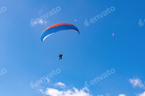 Preview: Hosono Kogen And Paraglider In Higashiizu Town, Kamo District, Shizuoka Prefecture