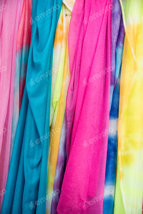 Preview: Color Background And Colorful Cloth