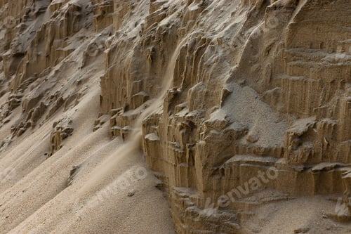 Preview: The Sand Mountain With Sand Fall.