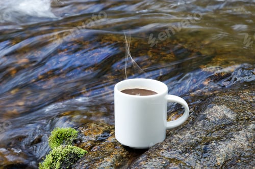 Preview: Refreshments And Coffee On The Rocks At The Falls.