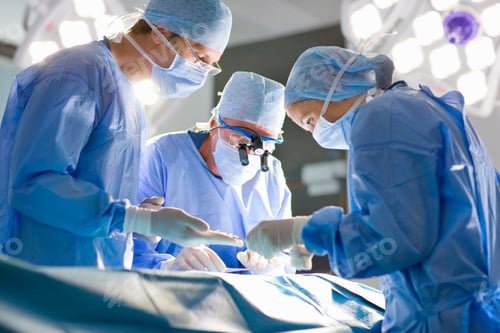 Preview: A Team Of Surgeons Carefully Performing An Operation With Use Of Precision Tools In The Operation