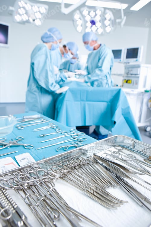 Preview: Surgical Team Performing Operation in Operating Room