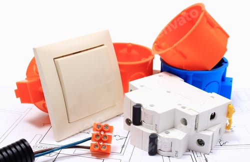 Preview: Components For Use In Electrical Installations And Electrical Diagrams, Accessories For Engineering