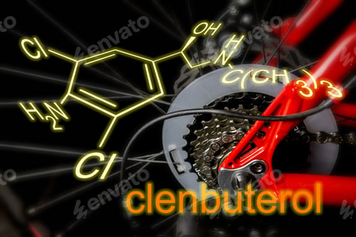Preview: Clenbuterol Is A Doping Agent In Different Sports Disciplines Like Cycling, Chemical Formula