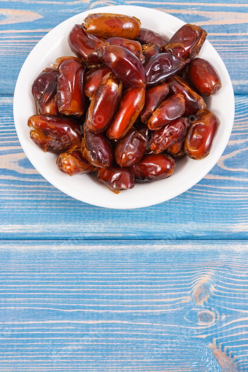 Preview: Dates Containing Vitamins And Dietary Fiber, Natural Sources Of Minerals, Concept Of Healthy