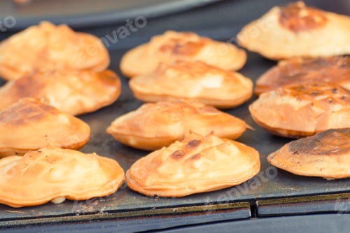 Preview: Fresh Grilled Sheep Cheese. Traditional Polish Local Food