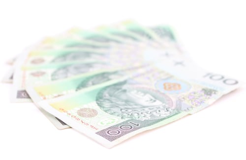 Preview: Money On White Isolated Background