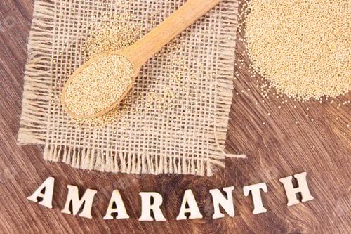 Preview: Amaranth As Food Containing Natural Minerals, Vitamins And Dietary Fiber, Healthy And Gluten Free