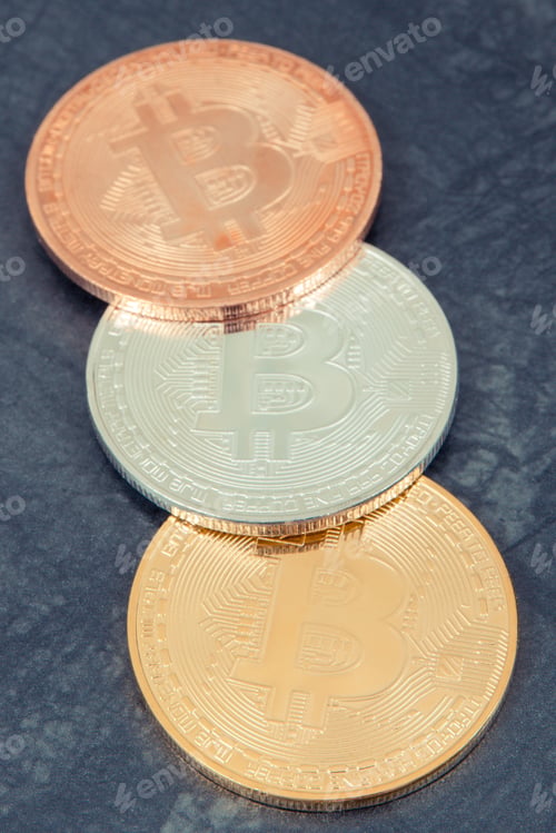 Preview: Bitcoin As Cryptocurrency Coins, Concept Of New Virtual Money And International Network Payment
