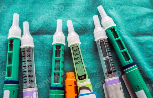 Preview: Insulin Injection Needle Or Pen For Use By Diabetics