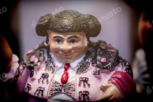 Preview: Miniature Figure Toreador Spanish, Souvenir Typical Of Spain