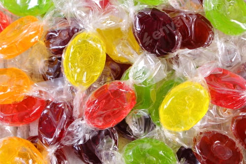 Preview: Heap Of Colorful Candies As Background Texture, Concept Of Reduction Of Eating Sweets