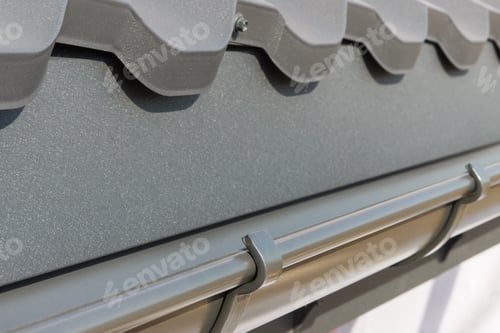 Preview: Metal Tile Using As Metarial For Roof Of House