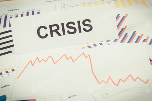 Preview: Inscription Crisis And Downward Graphs Representing Financial Crisis Caused By Coronavirus