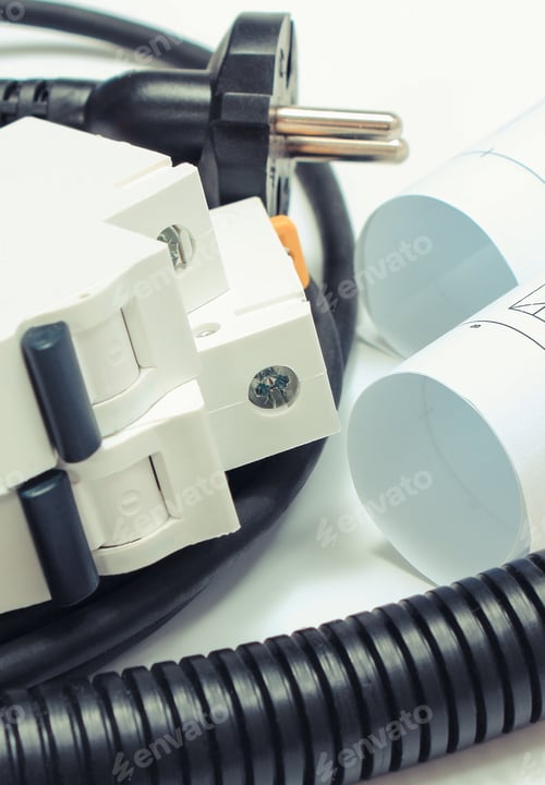 Preview: Components And Accessories For Electrical Installations And Construction Diagrams Of House