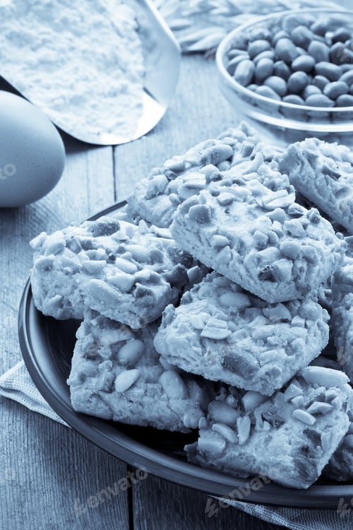 Preview: Sweet Cookies On Wood Background