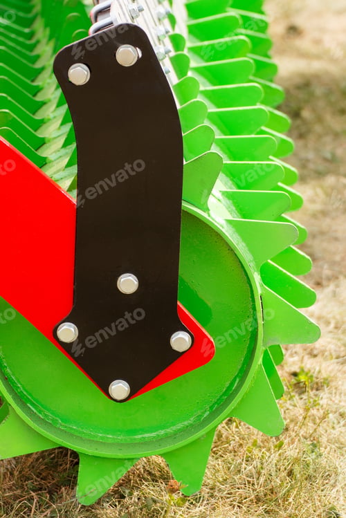 Preview: Part Of Disc Harrow, Detail Of Agricultural Or Industrial Machinery
